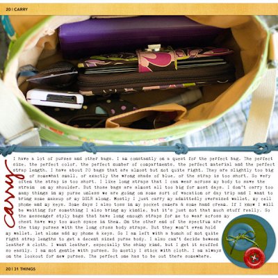 31 Things - carry