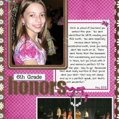 6th Grade Honors
