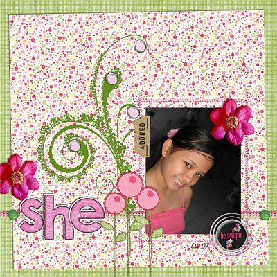 She