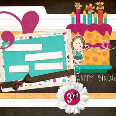 3rd Birthday Invitation