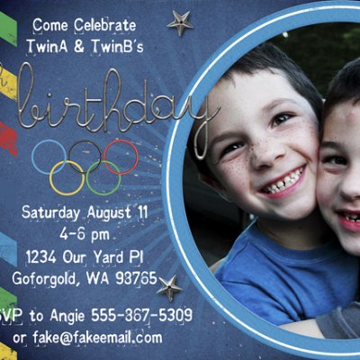 Olympics Birthday Party
