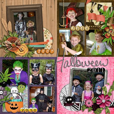 Halloween thru the years