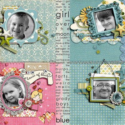 Princess In A House of Blue