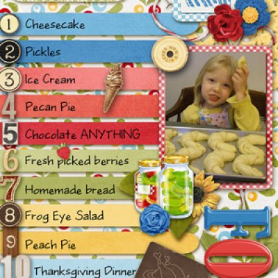 My Favorite Foods