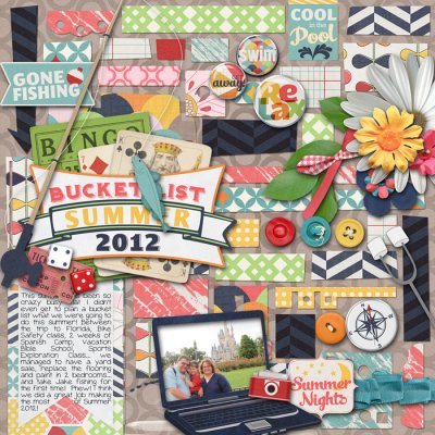 bucket list 2012