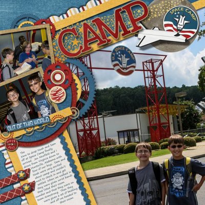 Space Camp Arrival