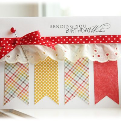 Birthday Wishes Card {hybrid}