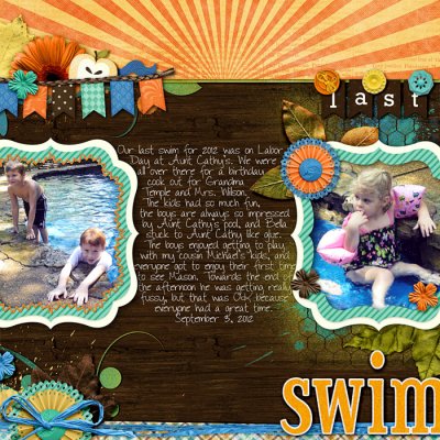 last swim of 2012
