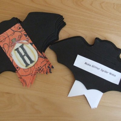 Halloween Countdown Bats
