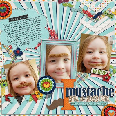 Libby and the Mustache