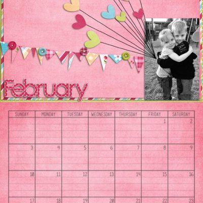 Feb Calendar 2013