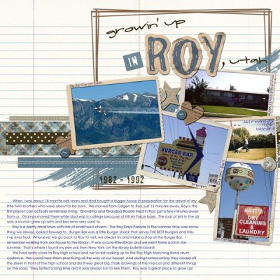 Growing Up in Roy