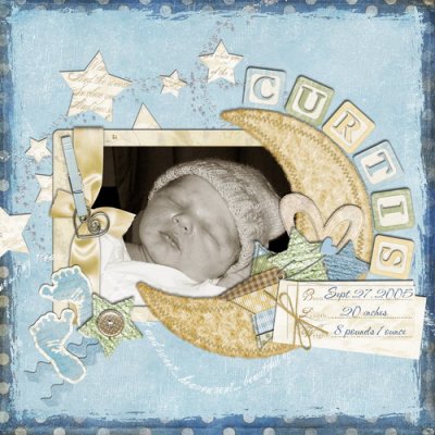 Curtis - Baby Book