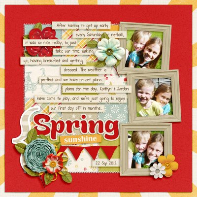 Spring sunshine