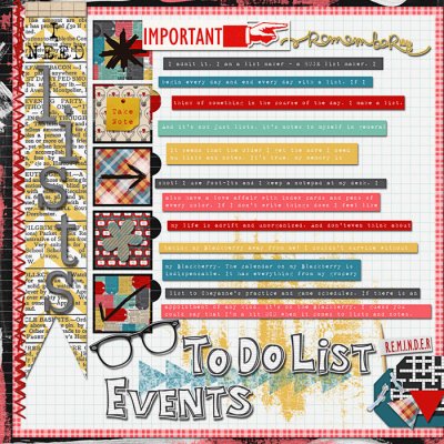 I Need Lists