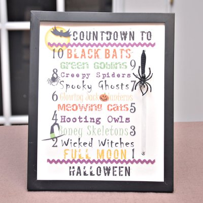 Countdown to Halloween