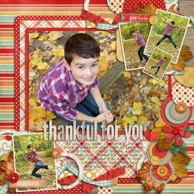 thankful for you.