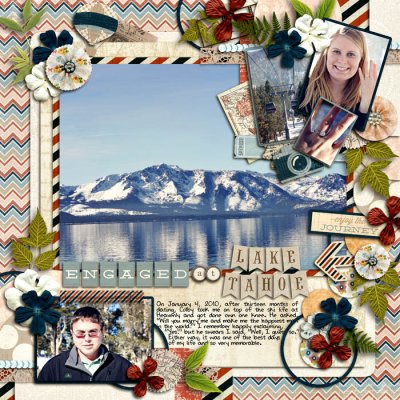 Engaged at Lake Tahoe