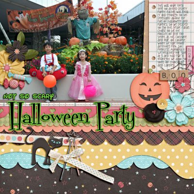 not so scary halloween party