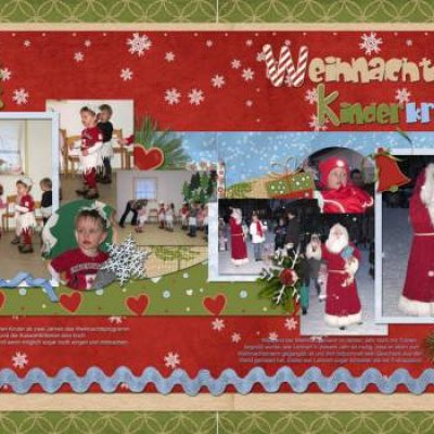 Christmas in the kindergarten