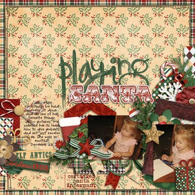 Playing Santa