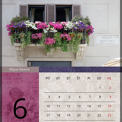 Calendar Roma 2013 :: June