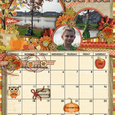 Nov 2013 Calendar