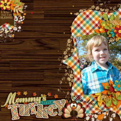 Mommy's little Turkey