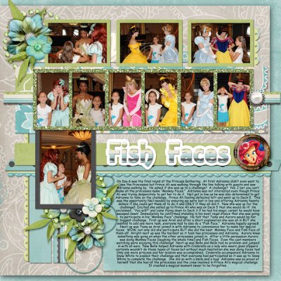 Princess Faces - Right Side