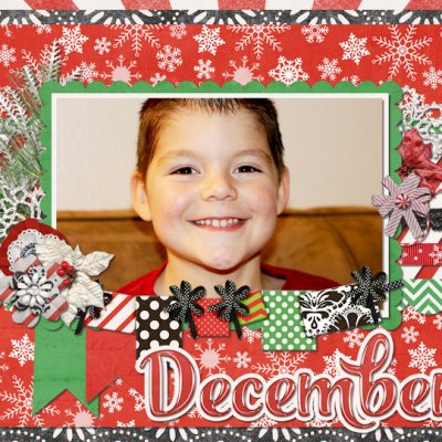 December Calendar Topper