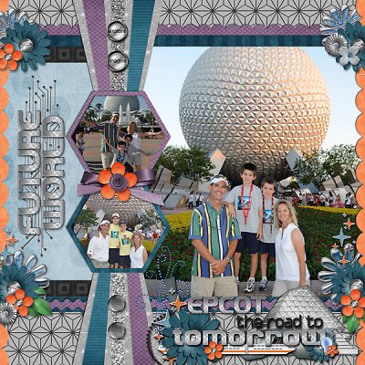 Entrance To Epcot