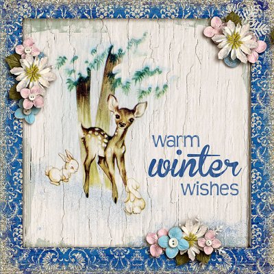 Warm Winter Wishes card