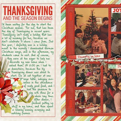 Thanksgiving and the Season Begins (DD)