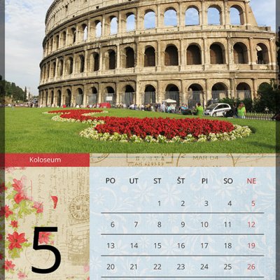 Calendar Roma 2013 :: May