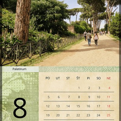 Calendar Roma 2013 :: August