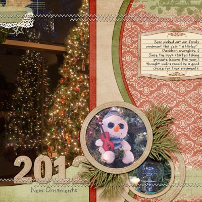 New ornaments 2012