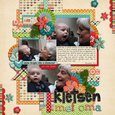 Kletsen met oma (chatting with grandma)