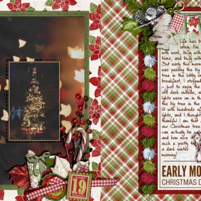 Early Morning Christmas Delights (December Daily)