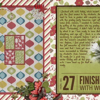 Finishing with Work (December Daily)