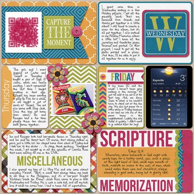 Project Life Week 1-Page 2