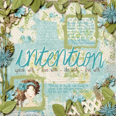 one little word 2013 - intention