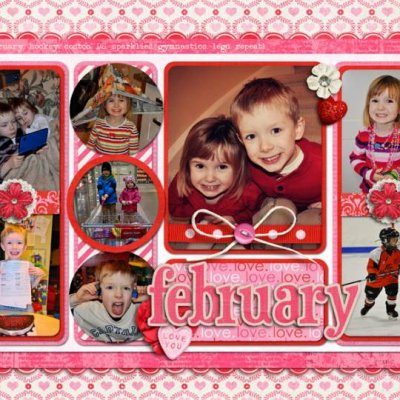 February Calendar Page