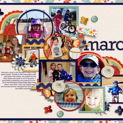 March Calendar Page
