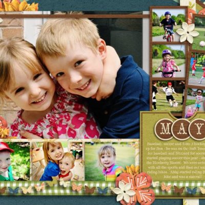 May Calendar Page