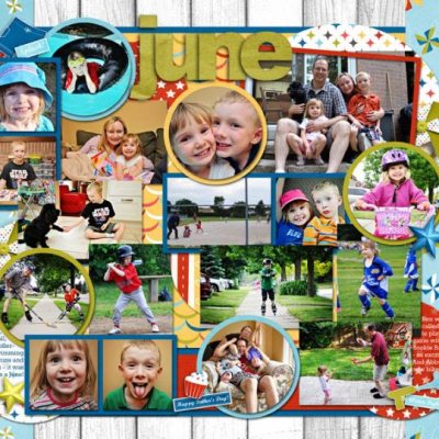 June Calendar Page