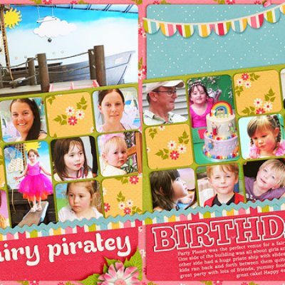A fairy piratey birthday