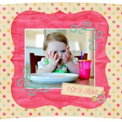 Personalized sippy cup insert