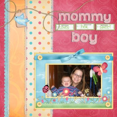 Mommy Loves Her Sweet Boy