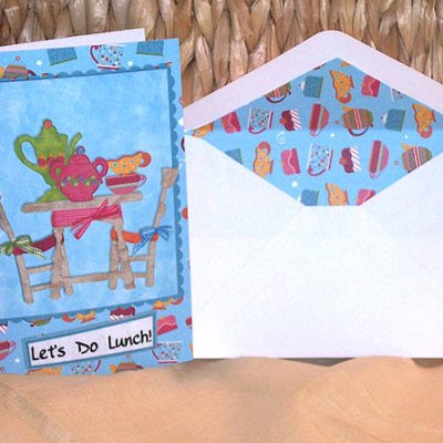 Let's Do Lunch Card