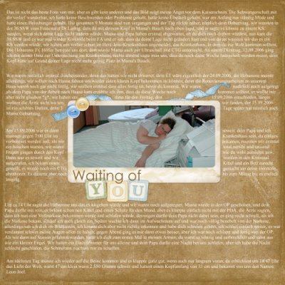 Waiting of you